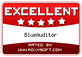 BlueAuditor Award from Roxysoft