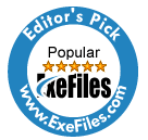 Rated ExexFiles.com Editors Pick Award