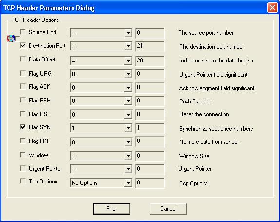 Network Sniffer and Packet Filter