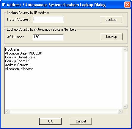 IP / ASN Country - Network Utilities