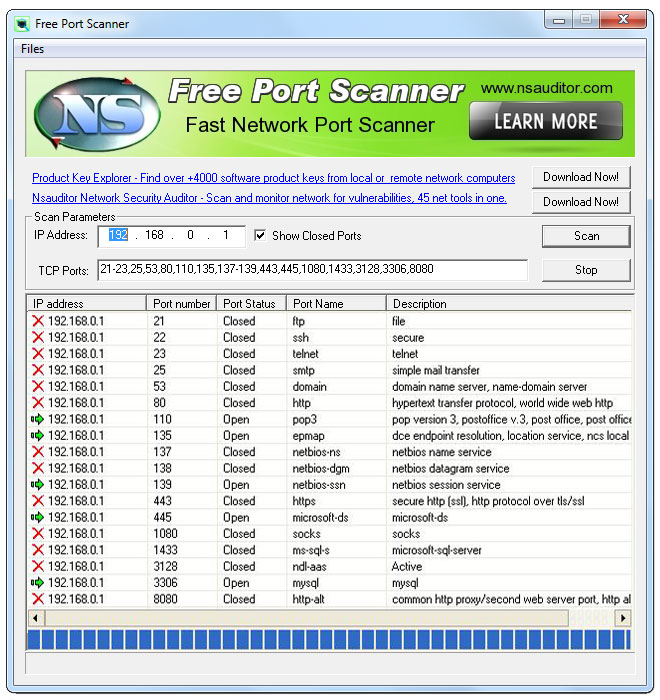Port Scan Detection