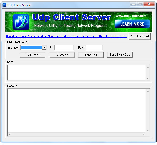 Udp Client Server screenshot Udp Client Server screenshot