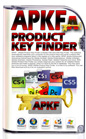 APKF - Adobe Product Key Finder is Adobe CS3 and CS4 License Key Find and Recovery program