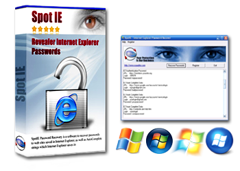 SpotIE - Internet Explorer Password Recovery Software 