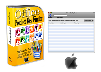 Office Product Key Finder - Recover Product Keys for Microsoft Office 2008, 2004 for MAC