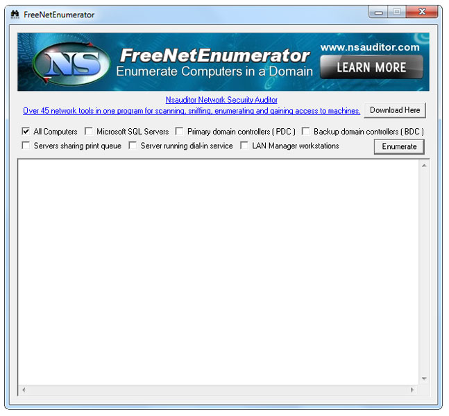 FreeNetEnumerator 1.3