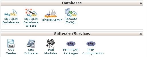 WordPress database