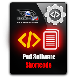 Pad Software Shortcode for Wordpress
